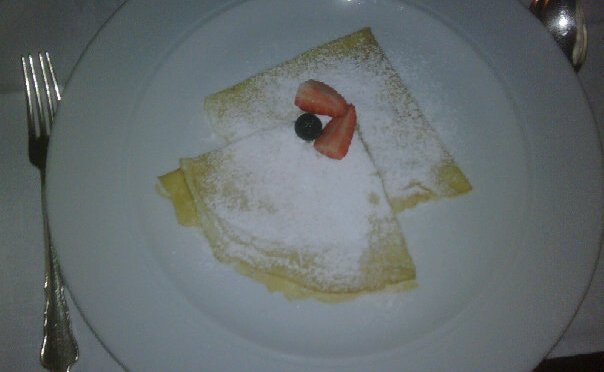 Austrian Pancakes @ Hotel Bristol Restaurant in Vienna